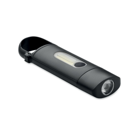 Lampe de poche publicitaire rechargeable - COB BLUZ