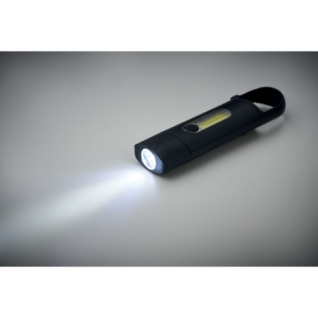 Lampe de poche publicitaire rechargeable - COB BLUZ