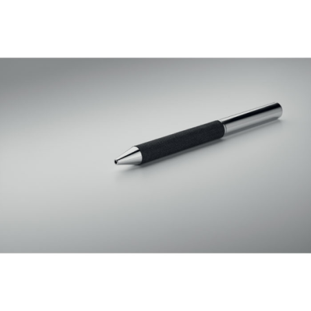 Stylo bille twist personnalisé en inox dans son coffret - SCRIBI