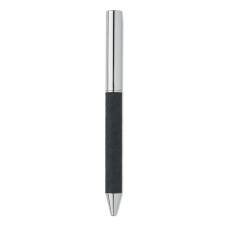 Stylo bille twist personnalisé en inox dans son coffret - SCRIBI