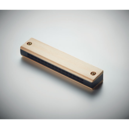 Harmonica personnalisable avec finition en bois