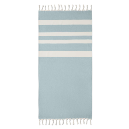 Fouta personnalisable en coton et poyester recyclé 140 gr/m²