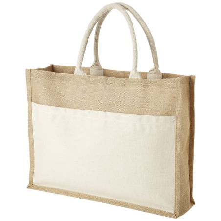 Tote bag publicitaire jute Mumbay 18L