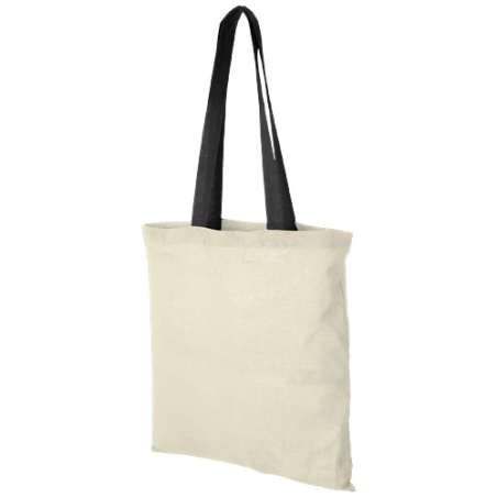 Tote bag publicitaire en coton Nevada 100 gr/m² avec poignées de couleur 7L