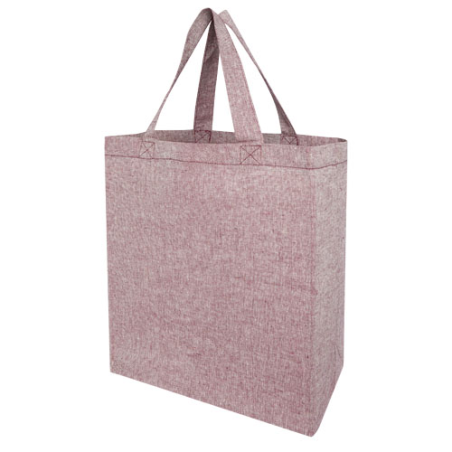 Tote bag publicitaire Pheebs à soufflets en matières recyclées 150 g/m² 13L