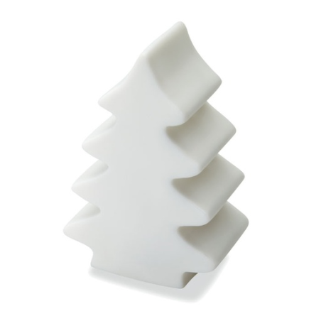 Lampe LED personnalisable en PVC en forme de sapin de Noël