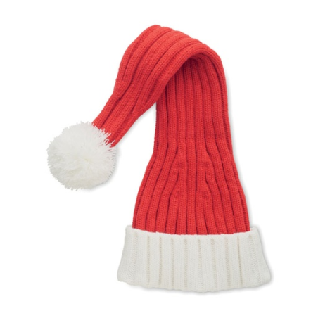 Bonnet de Noël personnalisable tricoté en polyester RPET