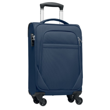 Valise personnalisable cabine trolley en polyester RPET 600D