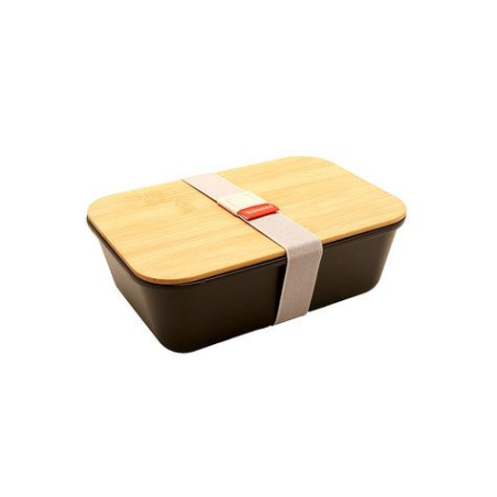 Bento personnalisable avec couvercle en bambou IKOMA