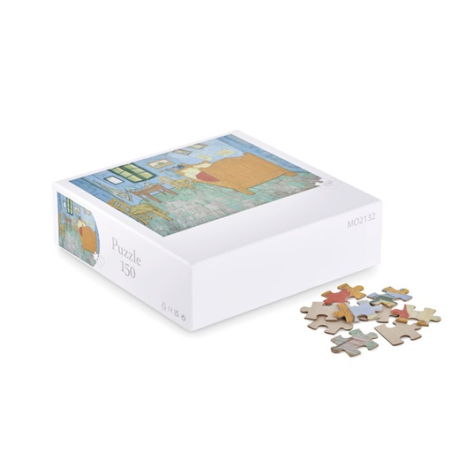 Puzzle personnalisable de 150 pièces "La Chambre à coucher" de Vincent Van Gogh