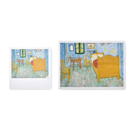 Puzzle personnalisable de 150 pièces "La Chambre à coucher" de Vincent Van Gogh