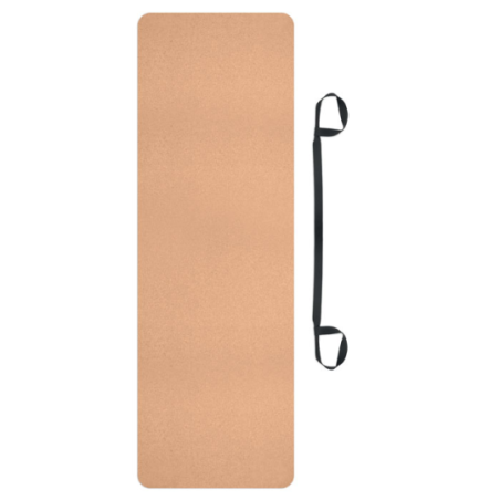 Tapis de yoga personnalisable en liège 183X61 cm