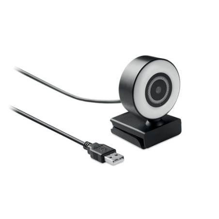 Webcam personnalisable HD 1080P avec fonction éclairage