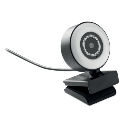 Webcam personnalisable HD 1080P avec fonction éclairage