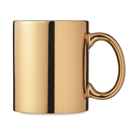 Mug personnalisable en céramique métalisée