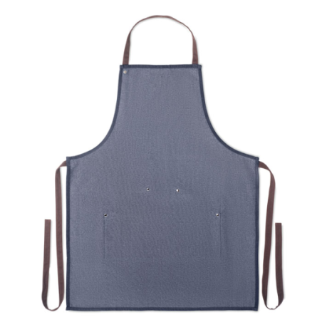 Tablier personnalisable en denim 240 gr/m² avec 3 poches