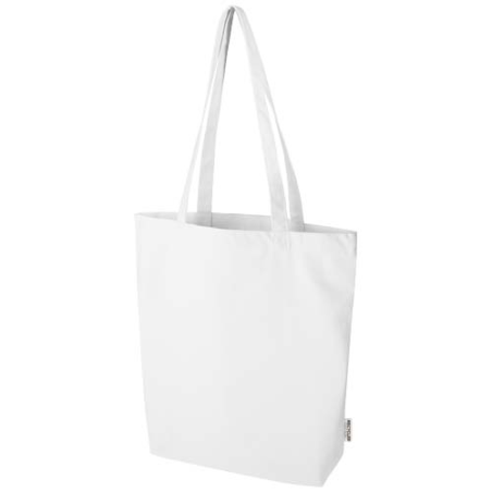 Sac shopping personnalisé Florida en coton recyclé certifié GRS 270 g/m² 10L