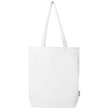 Sac shopping personnalisé Florida en coton recyclé certifié GRS 270 g/m² 10L