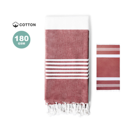 Fouta publicitaire en coton 180g/m2 Vedant