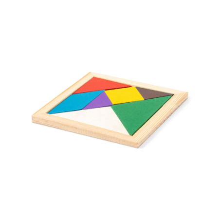 Puzzle personnalisable en bois 7 pièces Tangram