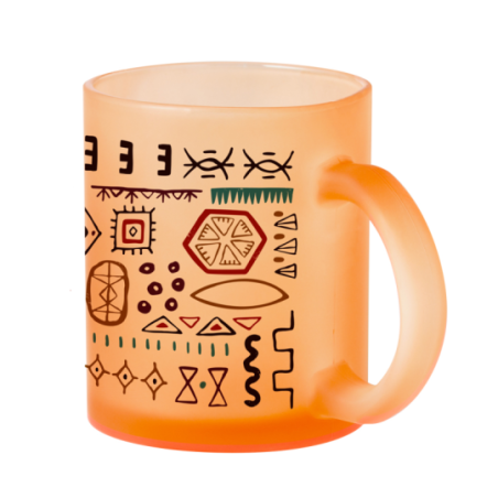 Mug en verre personnalisé en Sublimation 350 ml Cervan