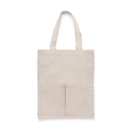 Tote bag personnalisable avec poches 100% coton 310 g/m2 Trokal