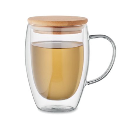 Mug en verre isotherme personnalisé 300ml - TIROL