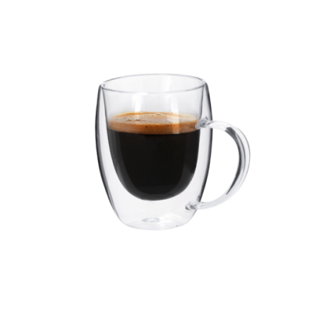 Mug en verre isotherme personnalisable 300ml - Helmar