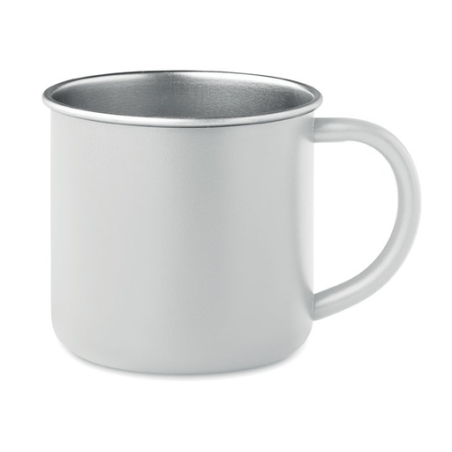 Mug en inox recyclé personnalisable simple paroi 300ml CARIBU