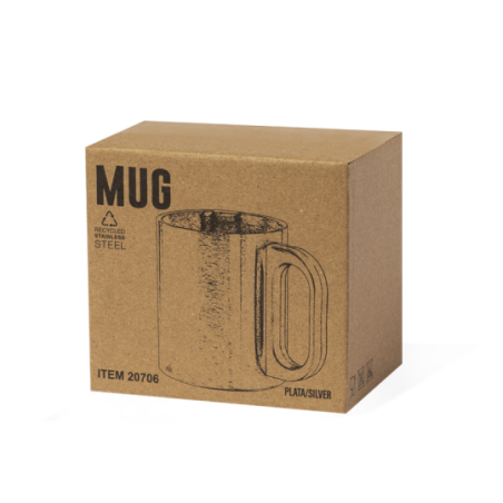 Mug personnalisé en inox recyclé 300ml Korpla