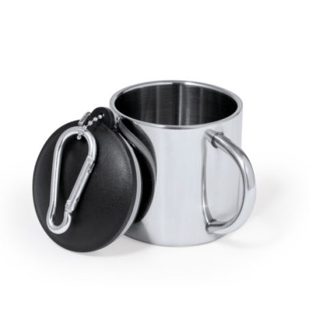 Tasse à café isotherme personnalisée à double paroi en inox 145ml - Melbour