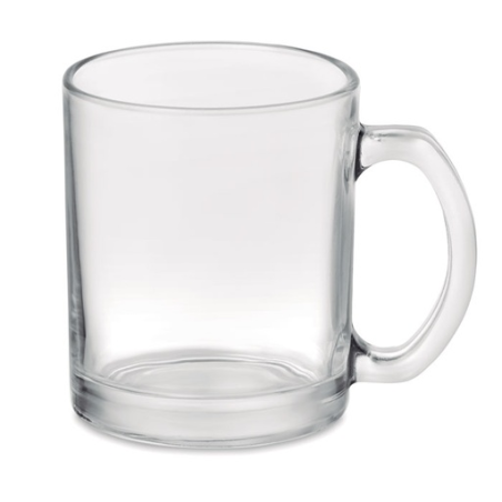 Mug en verre publicitaire avec sublimation 300ml