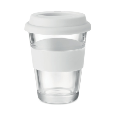 Mug en verre personnalisable et silicone 350ml - GELATO