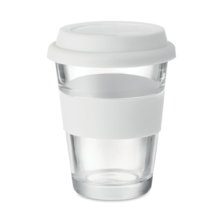 Mug en verre personnalisable et silicone 350ml - GELATO